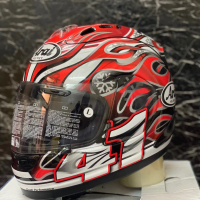 Arai Rx-7 RR5 HAGA GP ลายไฟRR5 งาน 1:1มอเตอร์ไซค์ Motorcycle