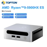 2024 Cheap Mini PC AMD Ryzen 9 5900HX ES Windows 11 Pro DDR4 3200MHz NVMe SSD Mini Computer Gamer PC Office 3x4K HTPC WiFi6