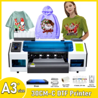 A3 DTF Printer XP600 T-Shirt Printer dtf A3 DTF Printing Machine A3 DTF Printer For Printing T-Shirt Jean Hoodies