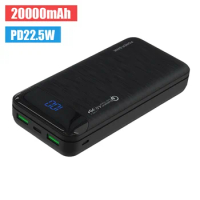 20000mAh Power Bank 22.5W PD Fast Charging Powerbank Portable Battery Quick Charge For iPhone 13 Xiaomi Huawei PoverBank 10000