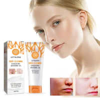 Deep Cleansing Of The Skin Orange Exfoliating Gel Gentle Exfoliation Brightening Facial Scrub Dead Skin Remover Moisturizing