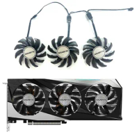 3 fans New for GIGABYTE Radeon RX6500XT 6600XT 6650XT 6700XT 6750XT GAMING OC graphics card replacement fan PLD08010S12HH