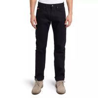 Lee Cooper Lee Cooper Tapered Fit Jeans Selvedge Arthur Dry Black