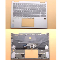 Palmrest Keyboard Bezel for Lenovo YOGA 730-13IKB 730-13ISK US Upper cover Upper case Silver With Backlit
