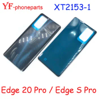 AAAA Quality 6.7"Inch For Motorola Moto Edge 20 Pro Edge S Pro XT2153-1 Back Battery Cover Panel Door Housing Case Repair Parts
