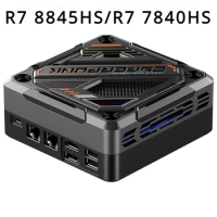 SZBOX Ryzen 7 7840HS/8845HS Mini PC DDR5 5600MHz 32GB 1TB NVMe SSD USB4 2.5G LAN WIFI6 BT5.2 Desktop Gaming Computer