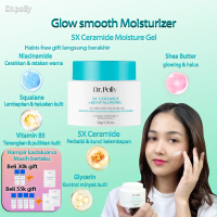 Dr.Polly 5X Ceramide Moisture Gel Pelembab Wajah Anti Aging dengan Niacinamide & Hyaluronic Acid unt