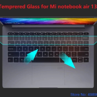 Tempered Glass for Xiaomi Mi Notebook Air 13.3 inch 0.3MM 9H for Xiaomi Mi Air 13 Laptop Screen Protector Transparent Film