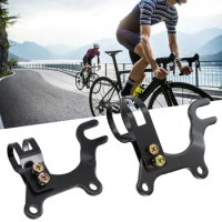 1pc MTB/Road Bike Disc Brake Modification Bracket Stainless Steel Adjustable Frame Adaptor Mounting Holder Bicycle Components