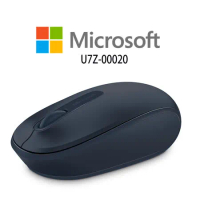 【Microsoft 微軟】無線行動滑鼠1850 - 神秘藍 (U7Z-00020)