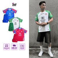 ชุดกีฬาแฟนคลับ V.League ปี 2024-2025 สีน้ำเงินและขาวของสโมสรฟุตบอลโฮจิมินห์ซิตี้ - Jogarbola