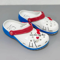 Crosc Cave Shoes Cla-ssic Sanrio Se-ries Kity Cat Be-ach คําแนะนําผลิตภัณฑ์ใหม่ของเดือนนี้