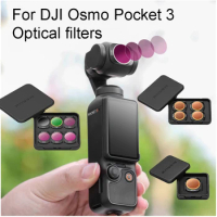 For DJI Osmo Pocket 3 Filter CPL and ND/PL Adjustable Filters For DJI Osmo Pocket 3 Accessory Optical Filters