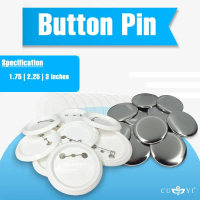 CUYI Button Pins 58mm Button Badge Material-Safey Pin 2.25inches Button Pin set ( 100pcs/pkt ) Whole