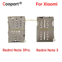 2Pcs New SIM Card Reader Connector Junctor Socket Holder Slot for Xiaomi Redmi Note 3 / Note 3pro Replacement Parts
