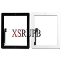 9.7" Touch Screen For iPad 4 A1458 A1459 A1460 Touch Screen Replacement Digitizer Sensor Glass Panel for iPad 4 LCD Outer