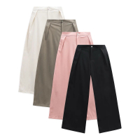 [Xả Hàng] Nevasome Quần Đũi Suông Local Brand NEVASOME Basic 4 màu Nữ Vải Đũi Mềm Cao Cấp Kiểu Dáng 