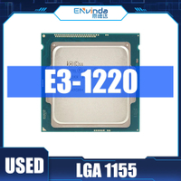 ใช้ต้นฉบับ In Xeon E3 1220 3.1GHz 5 Gts Quad-Core CPU E3-1220โปรเซสเซอร์ SR00F LGA 1155สนับสนุน B75เมนบอร์ด