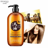 300ml Professional Hair Care Product Horse Oil Without Silicone Anti Hair Loss Shampoo Improve Frizz Repair Damage