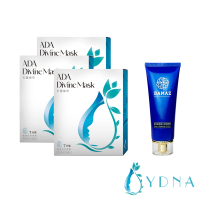 【YDNA 雅典娜】石墨烯ADA修護面膜3盒+青春之泉潔顏霜100ml(雅典娜女神)