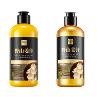 Sdotter Ginger Smoothing Shampoo/Conditioner Moisturizing Softening Shampoo Deep Nourishing Oil Control Hair Care Products