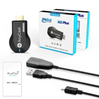 TV Stick Wifi display 128M Anycast M2 Plus 1080P Miracast AirPlay Any Cast Wifi Display Receiver Dongle For ios Andriod