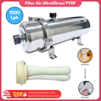 Filter Air Ultrafiltrasi PVDF Filter Sumur Membrane Filter PVDF Water Filter Penjernih Air Kran Filt