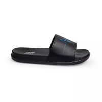Foot Step Sandal Pria Slide Footstep Footwear - Beat Black Blue