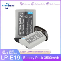 3500mAh LP-E19 LP-E4N Camera Battery for Canon EOS R3 1DX Mark II 1DX2 1DX3 1DX Mark III