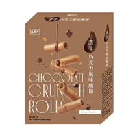 盛香珍濃厚巧克力風味脆捲180g【愛買】