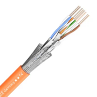 Customized structure network cable cat 6a/7/7a Shielded lan cable FTP/SFTP/STP Cable high speed transferring