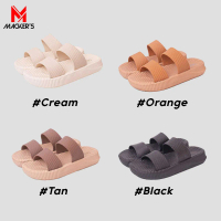 [MACKER'S] 2410 Sandal Karet Wedges Bahan Karet Empuk Anti Slip Fashionable Ringan