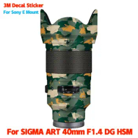 ART40 F1.4 DG HSM Anti-Scratch Lens Sticker Protective Film Body Protector Skin For SIGMA ART 40mm F1.4 DG HSM For Sony E Mount