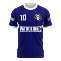 Men's short-sleeved soccer jersey