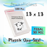 Plastik OPP Seal Atas uk 13x13 (30Micron)