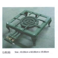 SAWANA SQUARE STOVE 3 LINE/3 LINE DAPUR PETAK