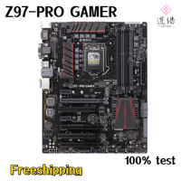 For Z97-PRO GAMER Motherboard 32GB M.2 PCI-E3.0 LGA 1150 DDR3 ATX Z97 Mainboard 100% Tested Fully Work