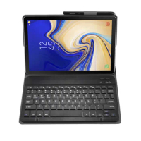 Fashion Separable case for Samsung Galaxy Tab S4 10.5 inch Bluetooth keyboard T830 split leather case T835 wireless keyboard