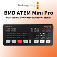 Blackmagic Design ATEM Mini Pro Switcher ATEM Mini Live Stream Switcher Multi-view and Recording New Features