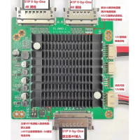 PS-6M60-B 120hz 4K conversion board LVDS to 120hz VBO 4K conversion board 4K multiplier board