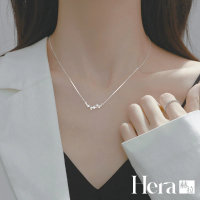 【HERA 赫拉】文青銀杏葉項鍊 H111120709(飾品)