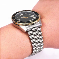 3 Styles 22mm Diving Steel Metal Strap For Casio Duro Mdv107-1A MDV106-1A Watch Wristband Bracelet Watchband Replacement Parts