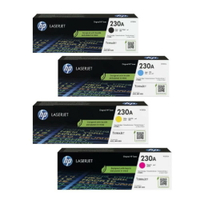 HP 230A LaserJet 原廠標準碳粉匣 四色 W2300A/W2301A/W2302A/W2303A 適用 Color LaserJet Pro 4303fdw