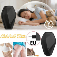 Alat Pengusir Tikus Ultrasonik Elektrik EU Certified Anti Tikus Pembasmi Tikus Portabel