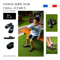 Pocket22 Sandal Slide Anak Usia 6-13 Tahun SSJR 019 Canberra Bahan Ringan Nyaman untuk Pria Wanita O