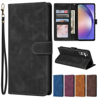 Wallet Card Slot Magnetic Flip Leather Case For Samsung Galaxy S24 Ultra S23 Plus S22 S21 S20 FE S10 Note 20 Ultra 10 Lite 9