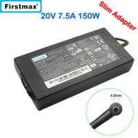 20V 7.5A 150W Laptop charger for MSI Katana GF76 11SC 11UC 11UCK 11UD 11UDK Stealth 15M A11SCSW A11SDK A11SEK A11SEW AC Adapter