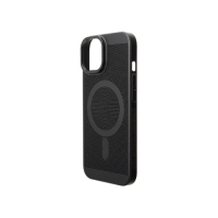 【Gramas】iPhone 15 6.1吋 Mag Mesh 超薄磁吸散熱殼(黑)