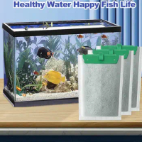 Water Filter for Fish Tank Aquarium Filter Cartridge Set for Reptofilter Medium Filter 6pcs Replacement Cartridge for Aquatic