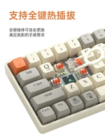 狼途GK65三模全鍵熱插拔機械鍵盤鼠標65鍵小配列鍵鼠套裝無線藍牙